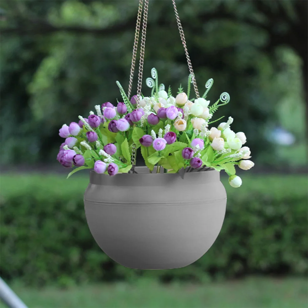

Plant Chlorophytum Flower Pot Succulent Planters Hanger Hanging Outdoor Railing