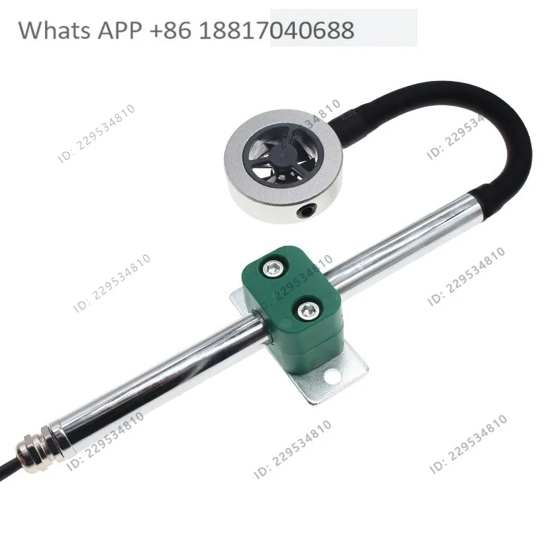 XM8586 impeller wind speed sensor RS485 high sensitivity forward and reverse wind duct wind speed measuring instrument