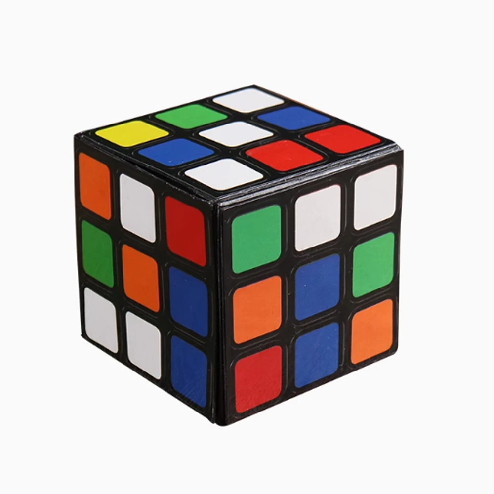 

Gustavo Raley Magic Cube - Professional Close Up & Stage Gimmick | Instant Visual Transformation Prop | Magician's Illusion Tool