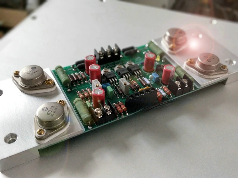 

PASS A3 A30 Single-ended Power Amplifier Board Output by Gold-sealed Field Tube Supports Balanced and Single-ended Input