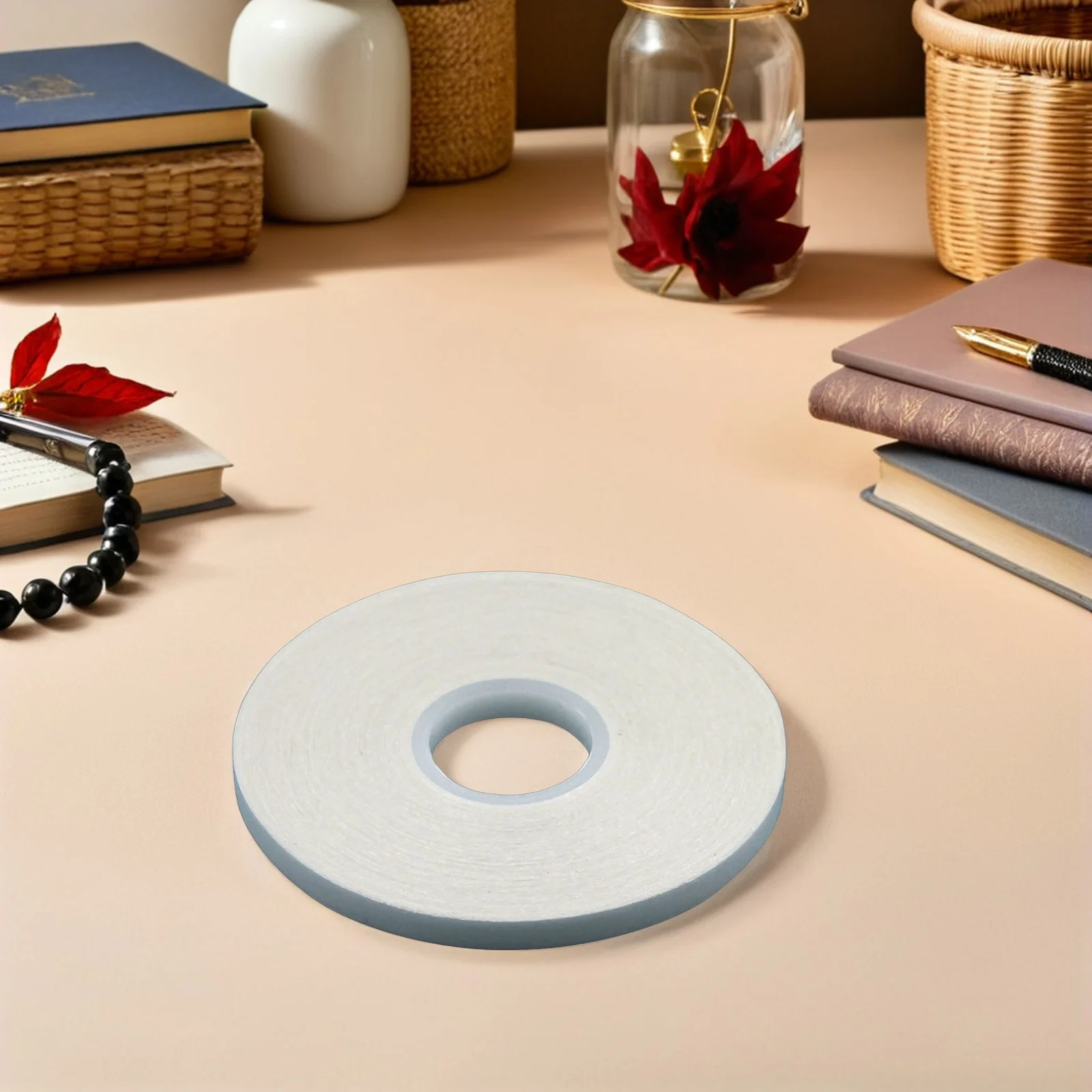 1 لفة من شريط لاصق مزدوج الجوانب لخياطة اللحف المرقعة DIY شريط تثبيت مؤقت للحرف اليدوية #3