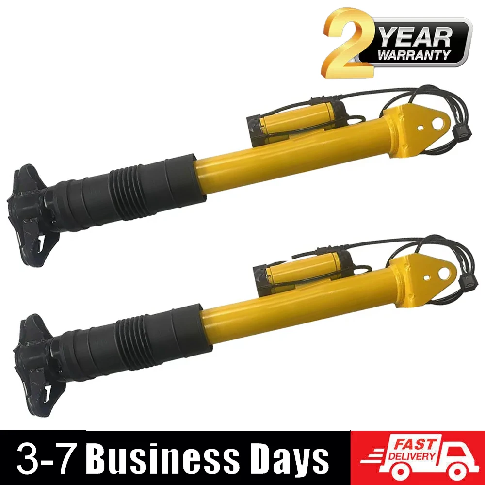 Pair Rear Shock Struts Assys w/ Electric For Jeep Grand Cherokee SRT 2012-2015