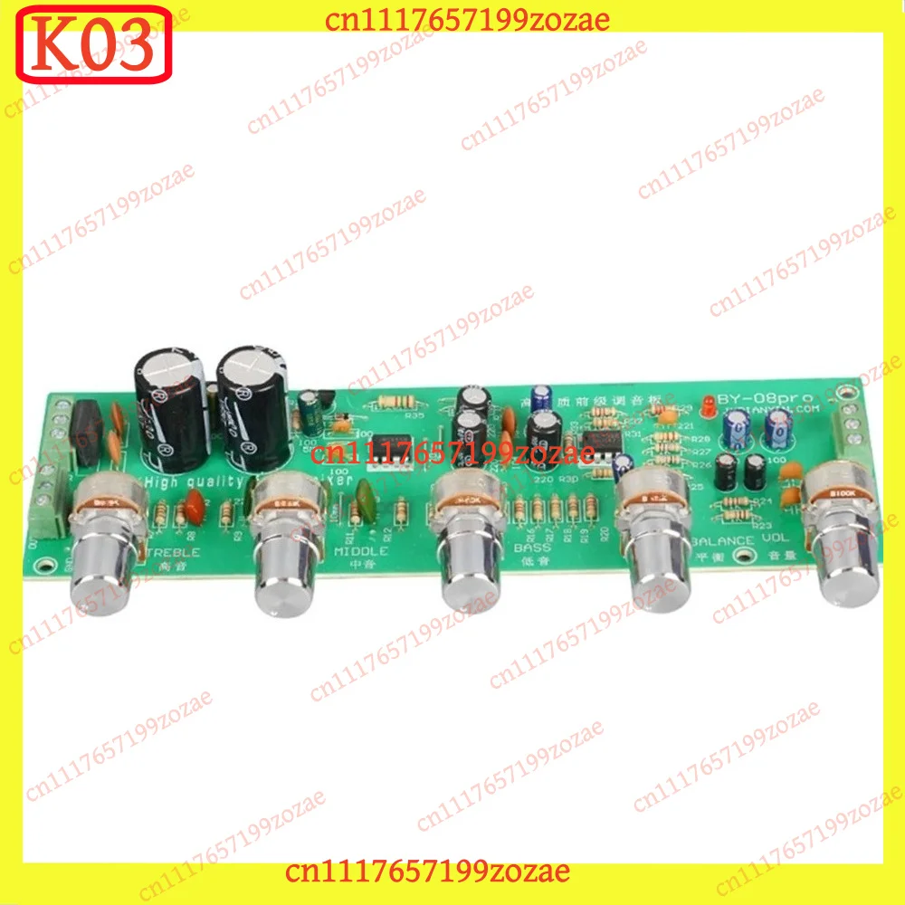 K03 2.0 HiFi Audio Preamplifier Board Midrange Treble Balance Tone Control, Replacement Parts
