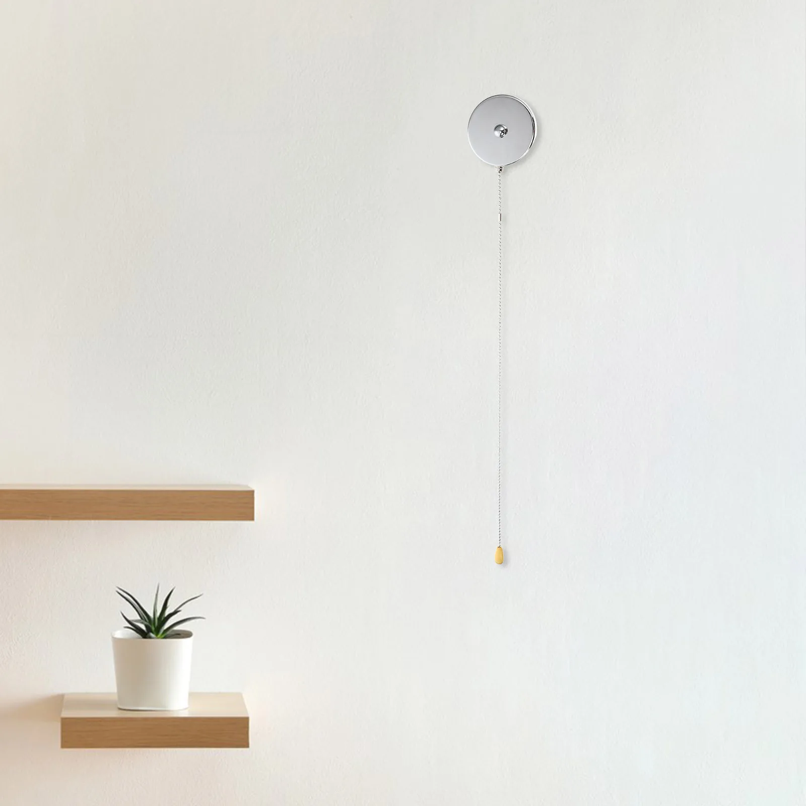 

Wall Mounted Fan Switch Pull Chain Ceiling Switch Replacement Pull Cord for Fans and Lights Simple Operation