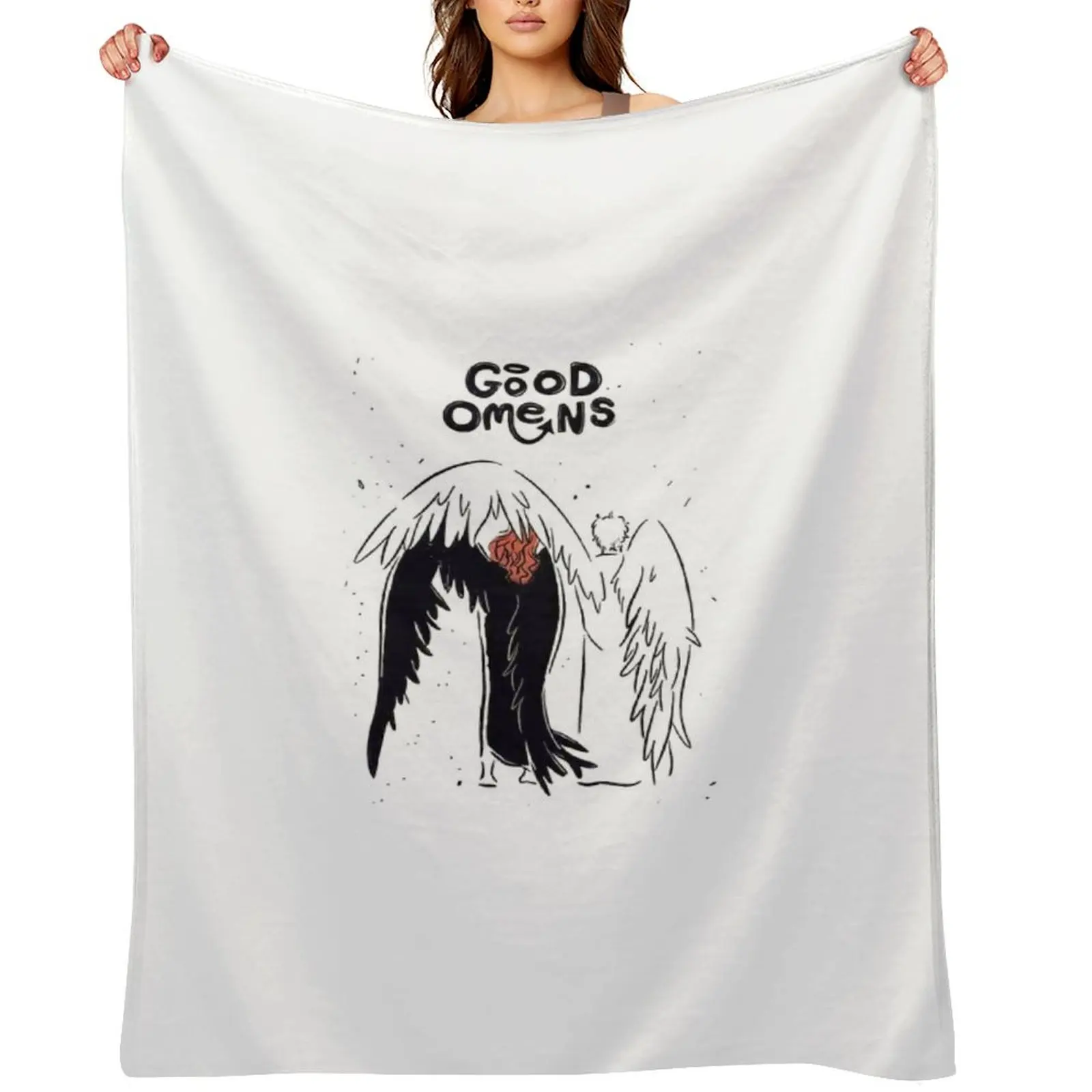 

Angel and Demon Throw Blanket Loose Cute heavy to sleep Furrys Blankets