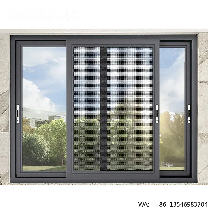

Multi-functional Aluminum Window Door Big Sliding Skylight Armored Glass Double Glazed Awning Waterproof Window
