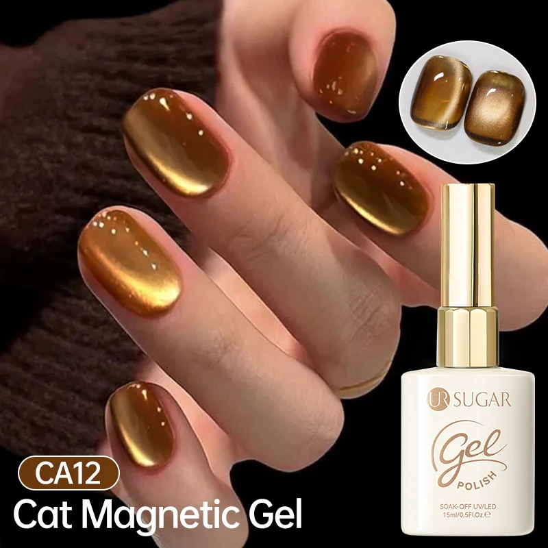 UR SUIKER 15 ml Kat Magnetische Gel Nagellak 30 Kleuren Semi Permanente Magnetische Gel UV/LED Losweken schilderen Vanrish Ontwerp