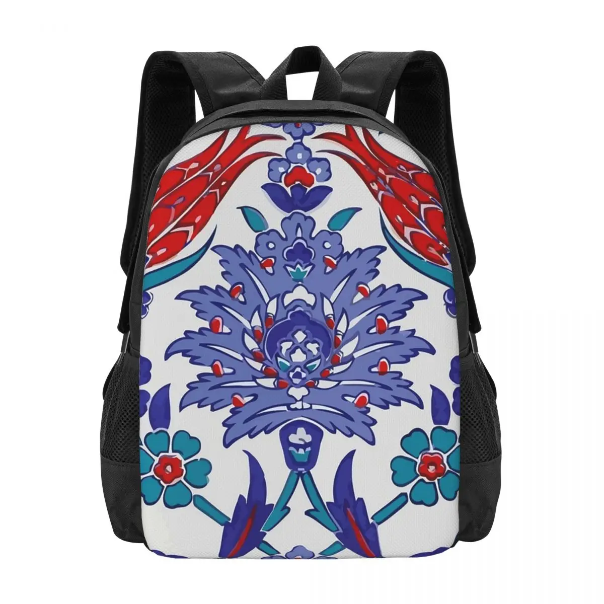 

Рюкзак с цветочным узором в восточном стиле, хит продаж, вместительный, для детей, школьный ранец, сумка через плечо для мужчин и женщин