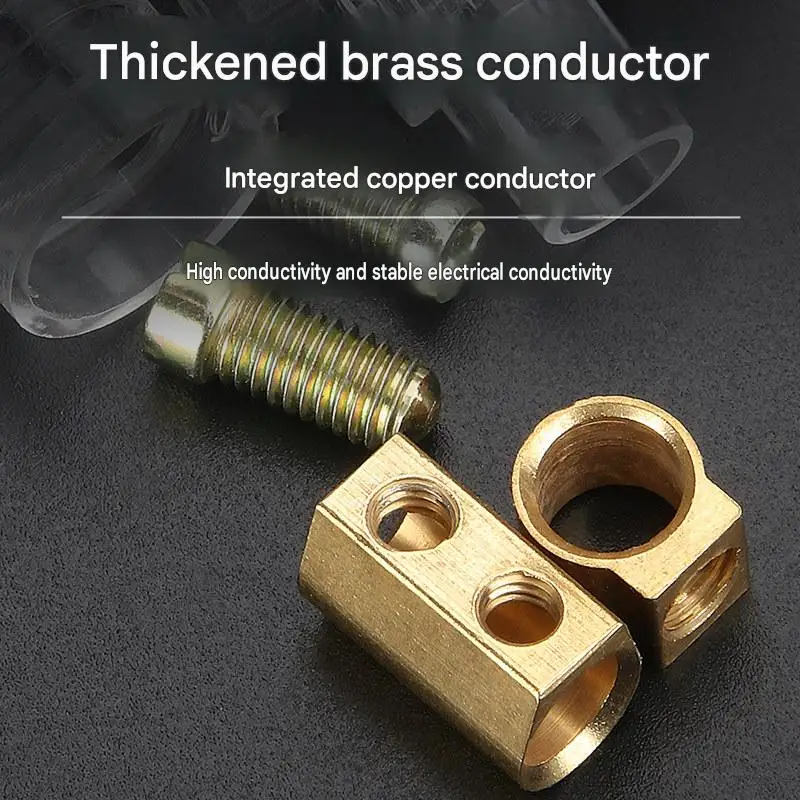 Screw Type Wire Connector, Electrical Terminal Block, 1.5-35mm² Wire Splice Connector for Cable Joint