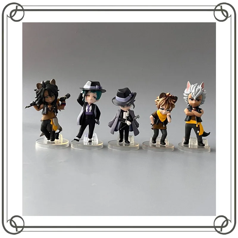Disney Twisted-Wonderland Jack Howl Leona Kingscholar Sin Caja, Figura Coleccionable, Modelo de Juguete
