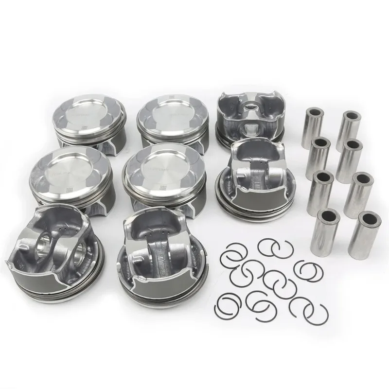 8pcs A2780302317 Pistons Rings Set Φ24mm for 2011-2019 Mercedes-Benz X166 W221 W222 GL500 S500 M278 GLS500 E500 ML500 4.6T 4.7T