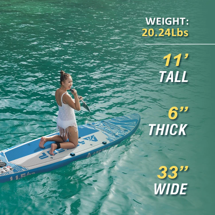 OEM 11.5ft Drop Stitch Inflatable Stand Up Paddle Board, 33
