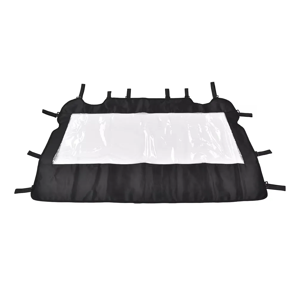 

UTV soft rear windshield for XP 1000 forTURBO (2014-2023) to prevent air/rain/dust/gravel/mud from entering the seat