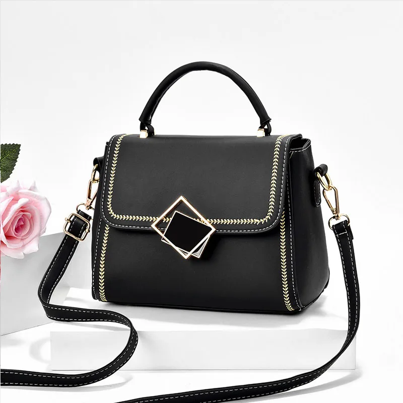 New shoulder Bag for 2024 women leather  Women\'s Handbags Fashion Large capacity casual handbag single shoulder crossbody bag