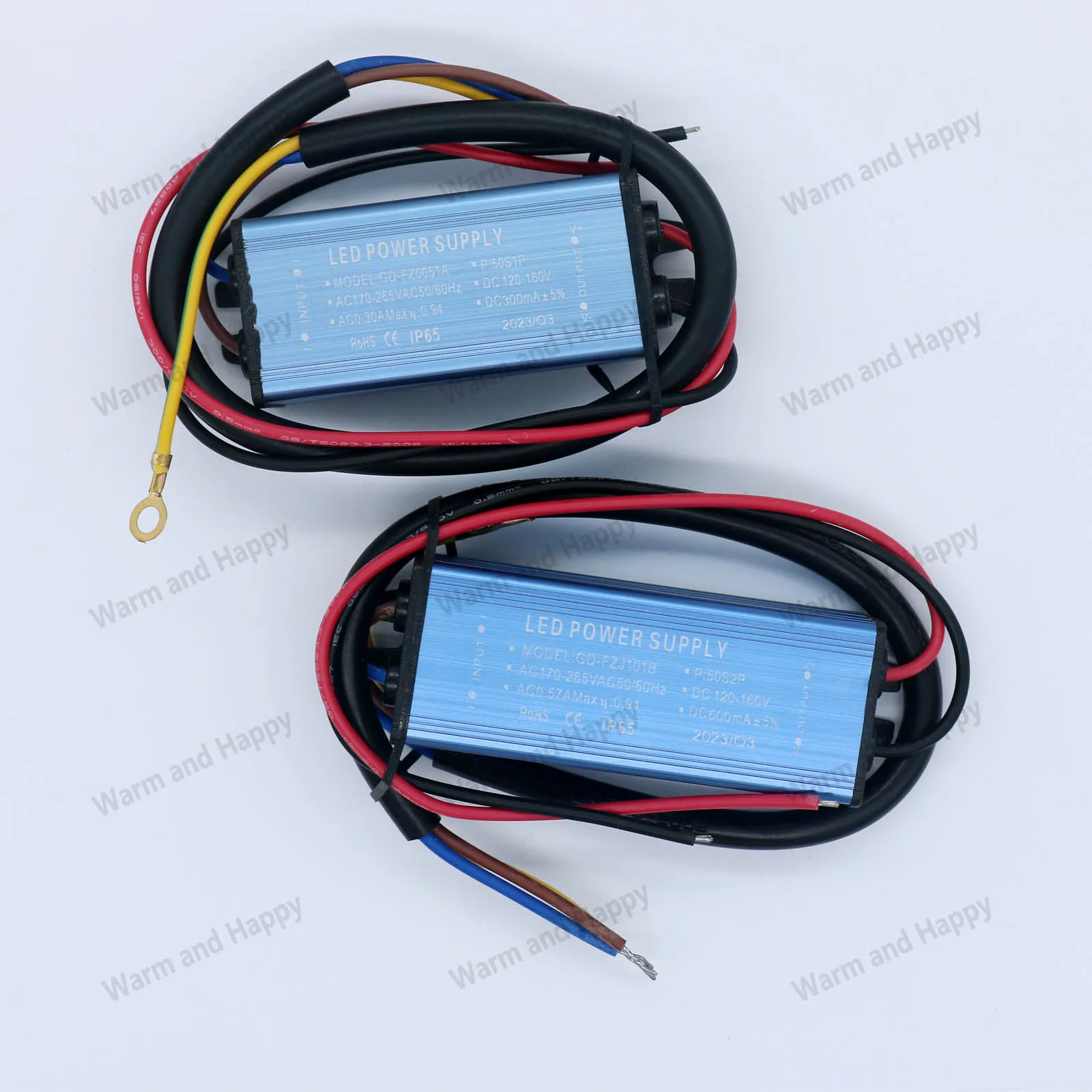 50W 100W LED Waterproof Isolation Driver DC120-160V 300mA 600mA Constant Current Voltage Power Supply LED Lighting Transformer