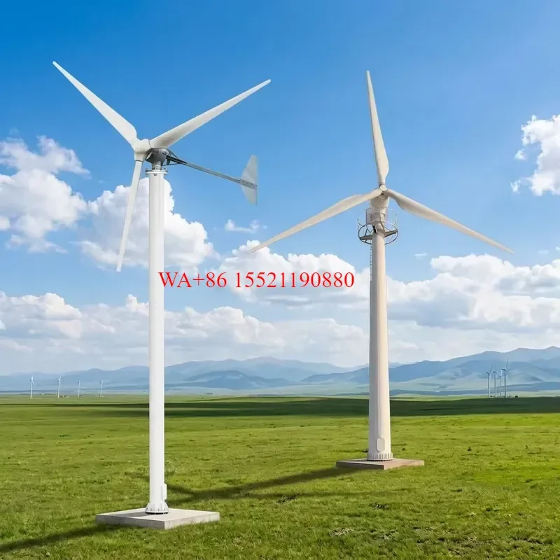 WMWMNU for Electrical Control 50kW Horizontal Type Wind Turbine Engineering Power Equipment System Wind Generator