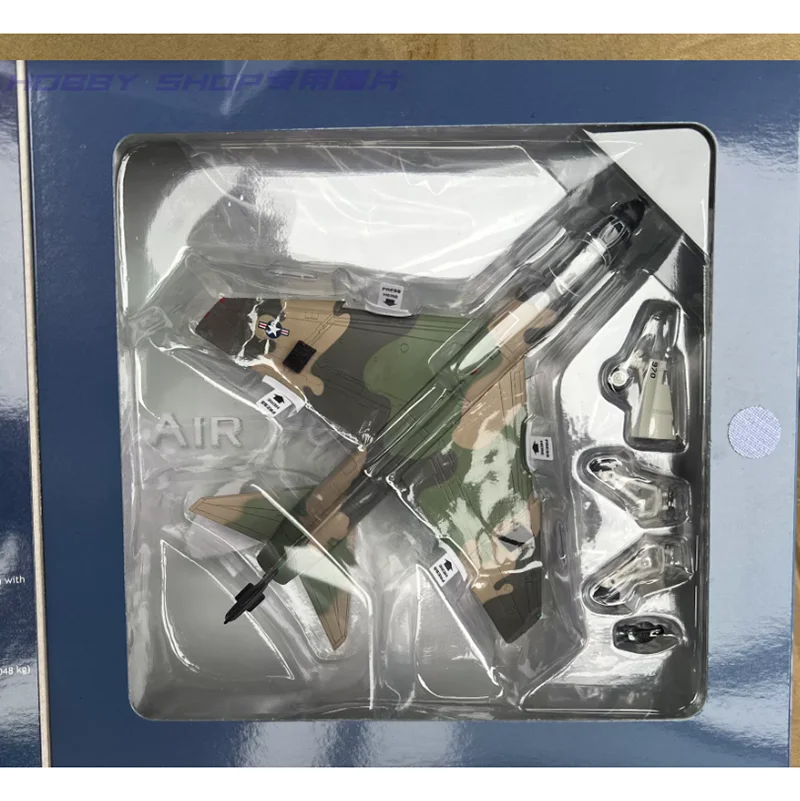 HM 1/72 Scale A-7D A7 Pirate II Attack Aircraft Die-cast Alloy Aircraft Model Collectible Decorative Ornament