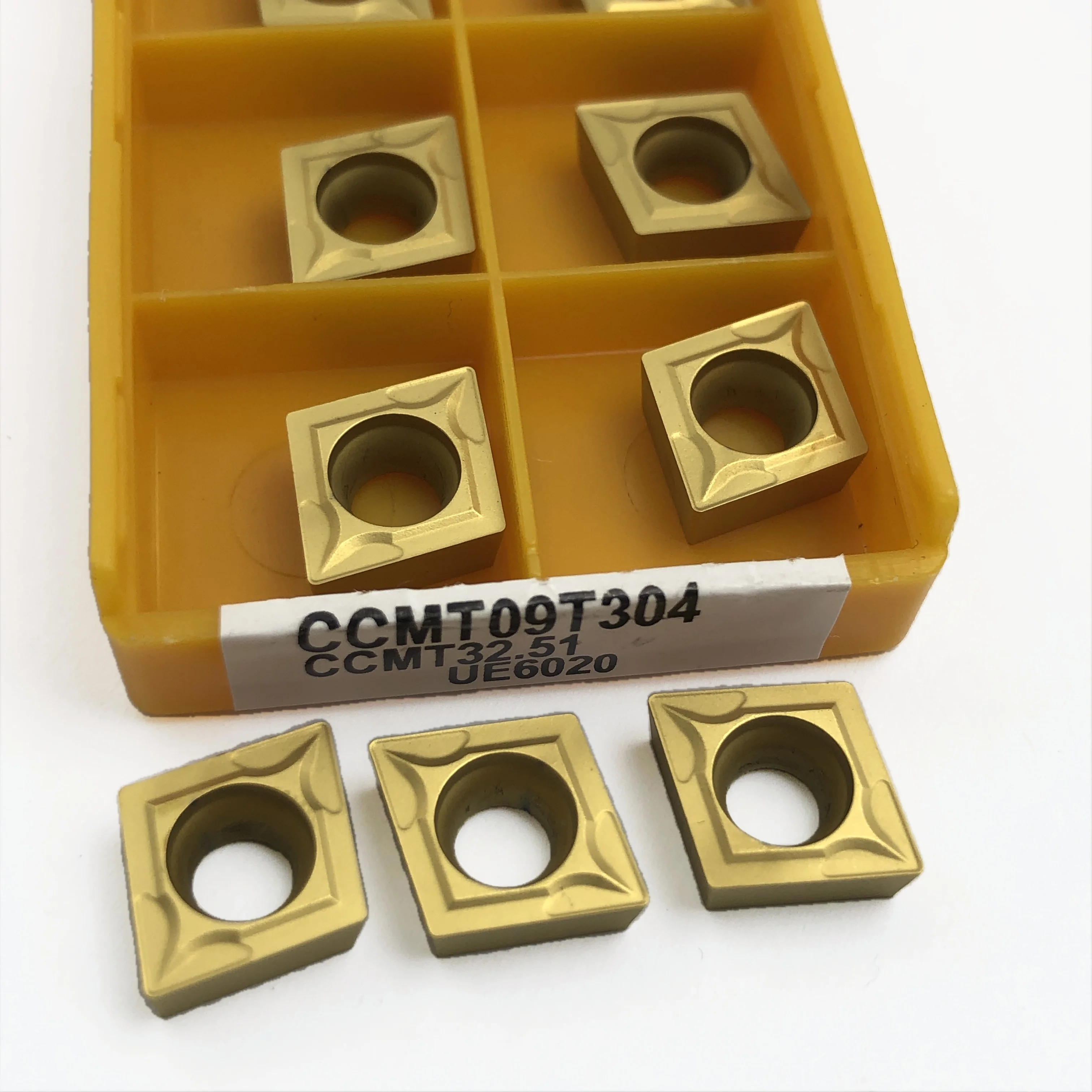 CCMT Carbide Insert Cutter CCMT09T304 CCMT09T308 VP15TF UE6020 CNC Lathe Turning Tool CCMT09T308 09T304