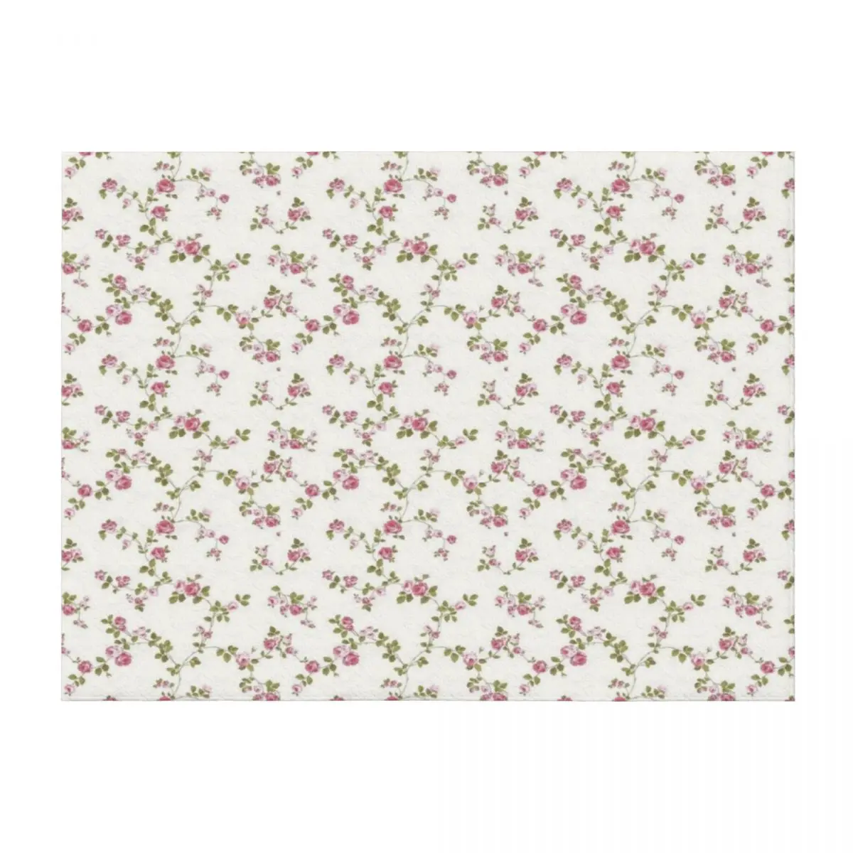 

Coquette floral Throw Blanket Warm Soft Plush Plaid Custom Quilt Blankets