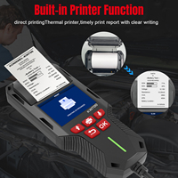 KONNWEI KW700 12V 24V Car & Truck Battery Tester with Print function Battery Analyzer Cranking Test Charging Test 10-2000CCA
