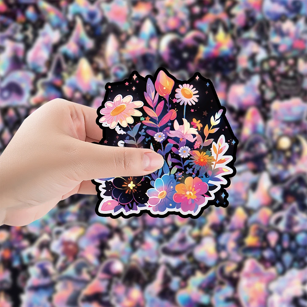 10/30/50/100pcs Cute Magic Aesthetic Stickers Colorful Happy Cartoon Decals Decorative Laptop Scrapbook Suitcase Graffiti Decal