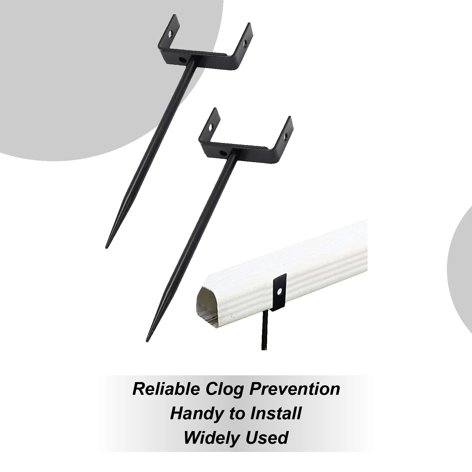 

Кронштейны для желоба, 2 шт., уличный дождевой желоб, регулируемая стабилизирующая опора для водосточной трубы для наземного кровельного сарая, домашний навес