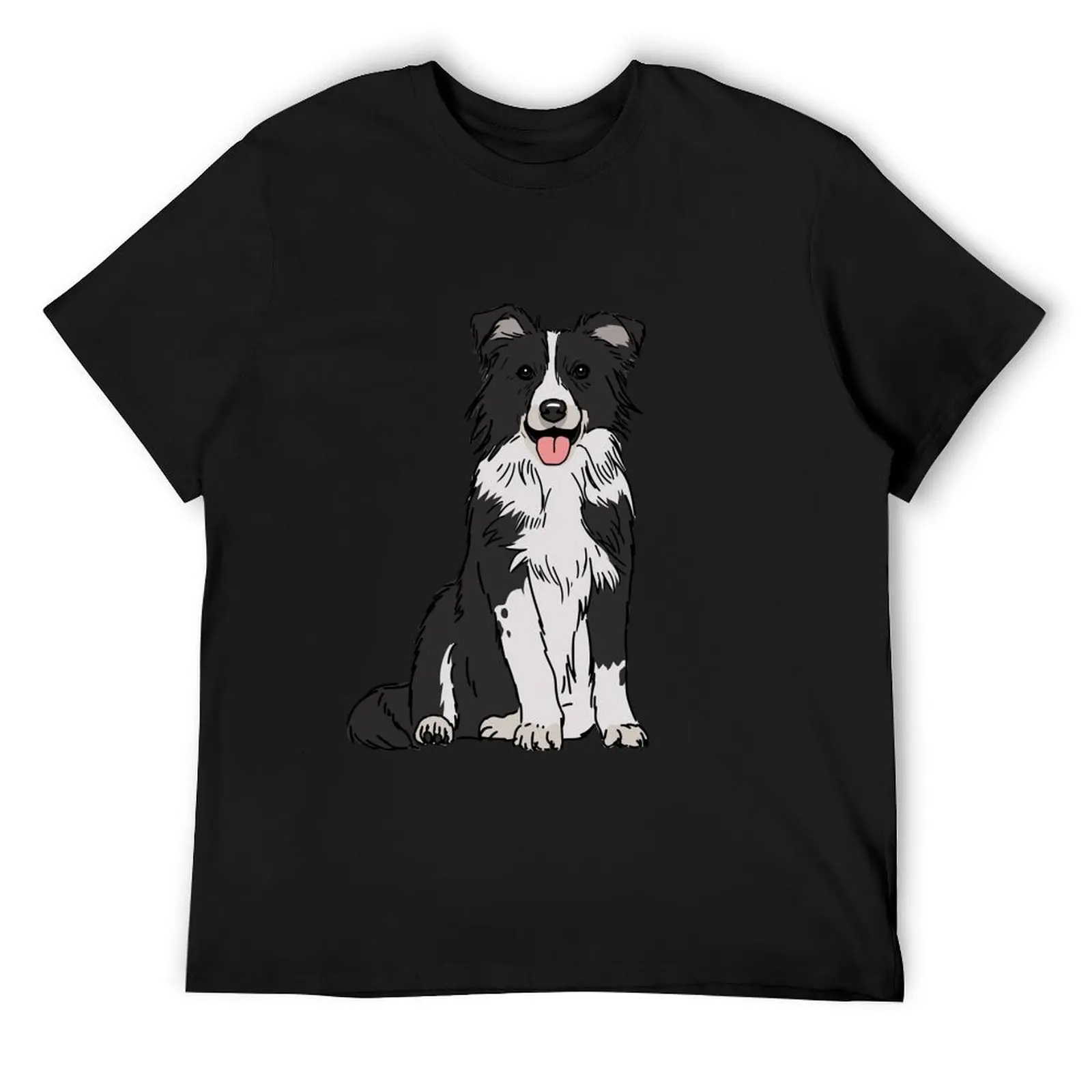 

Border Collie Dog Breed T-Shirt graphics shirts graphic tee Personalized t-shirt shirts men