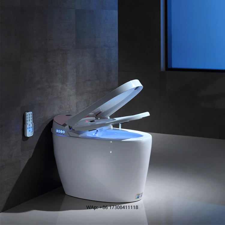 Electronic Intelligent Smart Closestool with Water Spray Toilet Seat