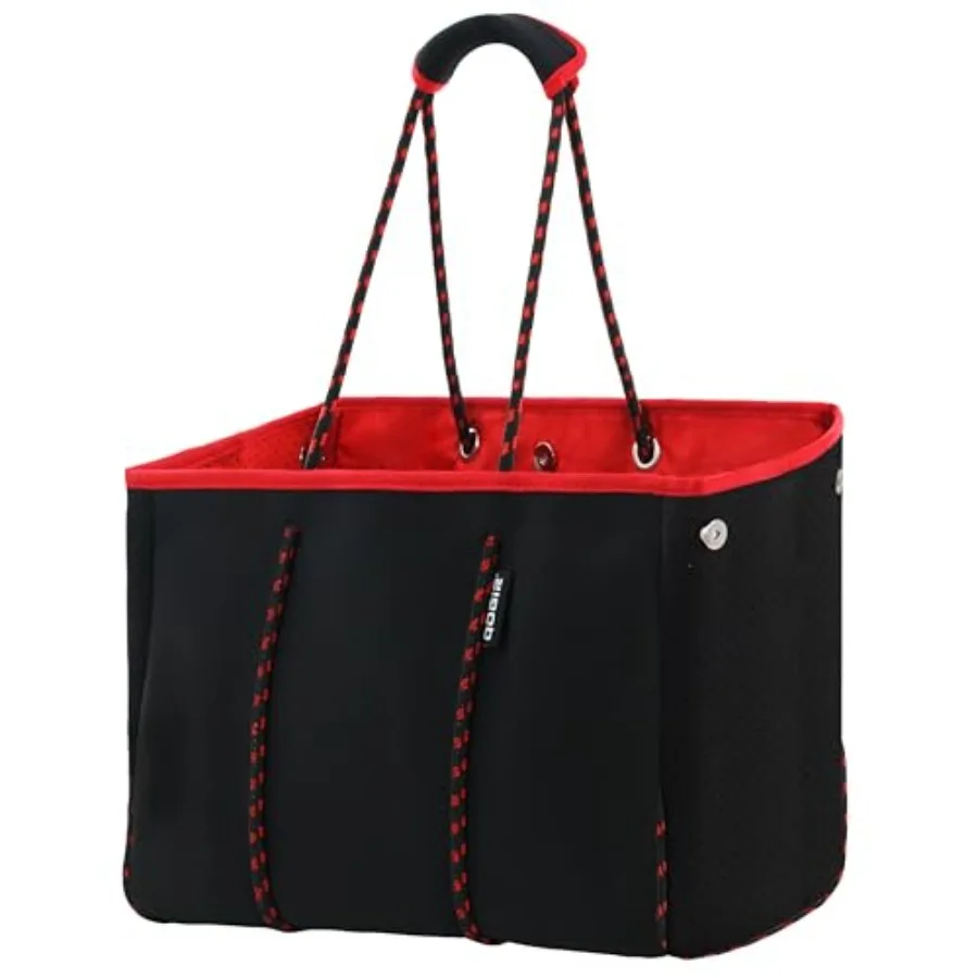 

Neoprene Multipurpose Beach Bag Tote with Inner Zipper Pocket … … … …