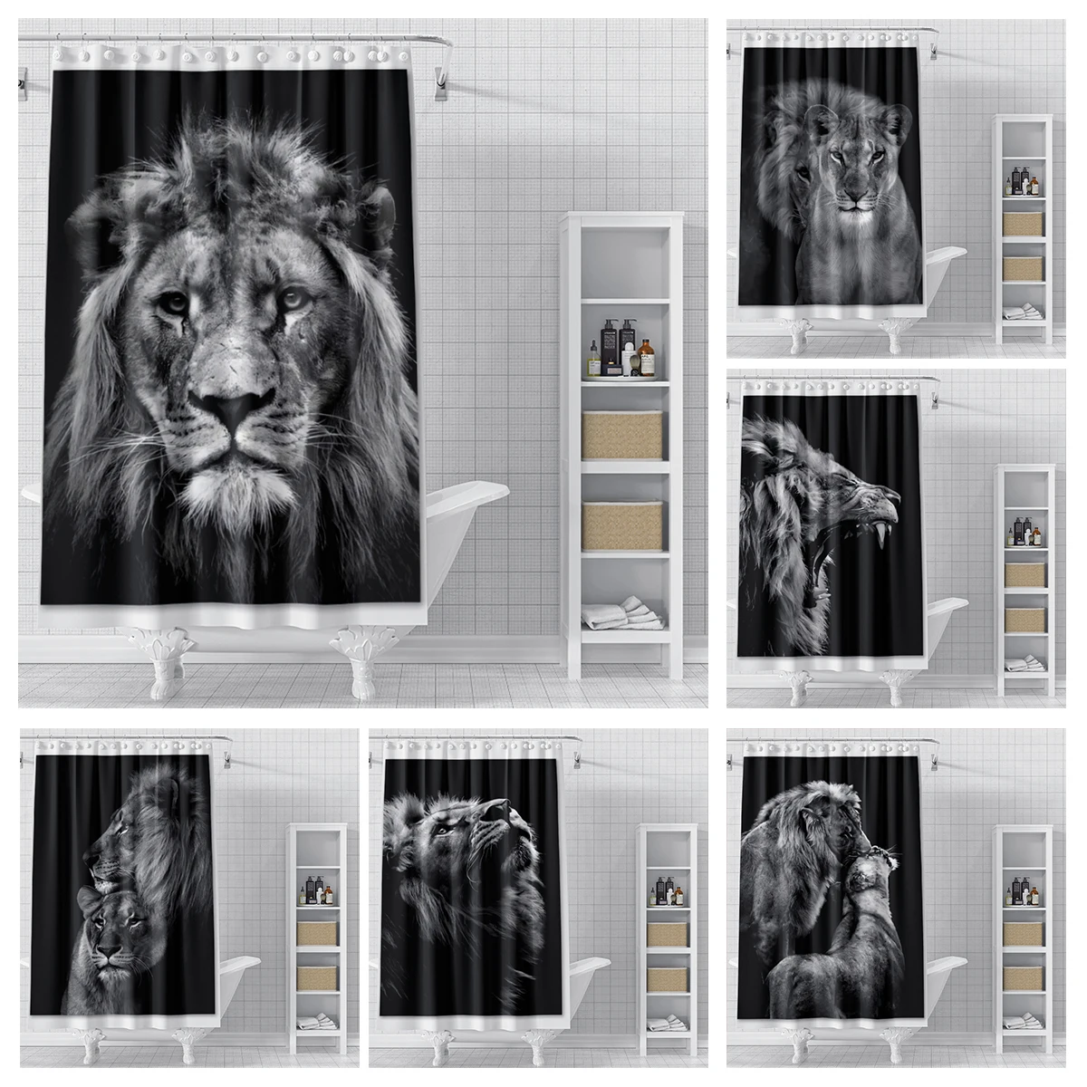 home shower curtains for bathroom waterproof fabric Modern Nordic style bathroom Curtains modern shower curtain 180x200 240x200