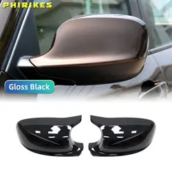 Carbon Fiber Car Rear View Door Wing Side Mirror Cover Caps Shell Case for BMW X3 F25 X1 E84 Pre-LCI 2010 2011 2012 2013 Case