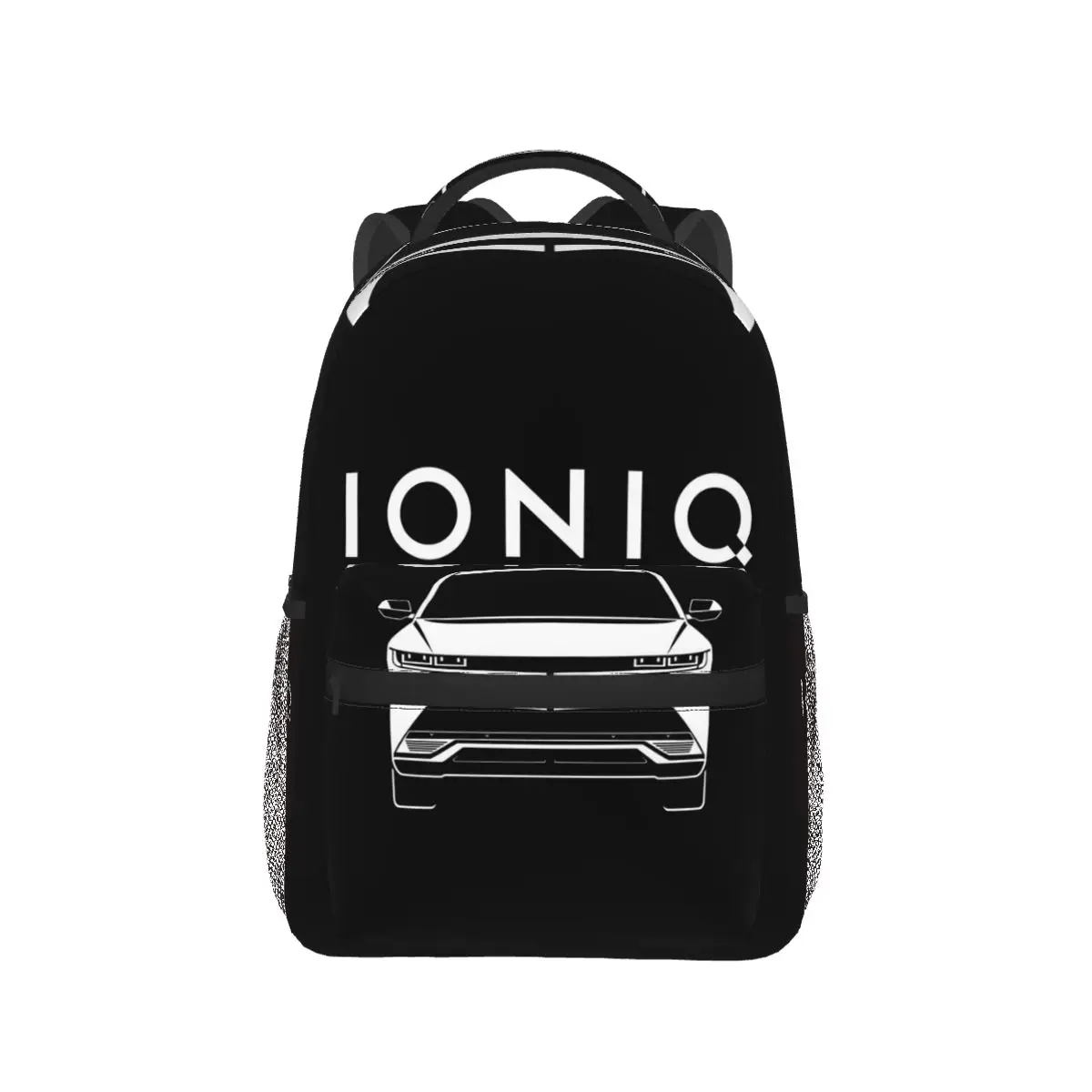 

IONIQ 5 Car Design 2 Backpack Hot Sale Daypack Large Capacity Kids BookBag School Bag Shoulder Bags for Men Women