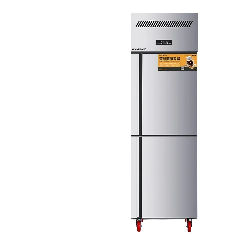 

Four-door refrigerator Commercial fresh-keeping freezer Large capacity 4-door freezer Refrigerated freezing Vertical air-cooled