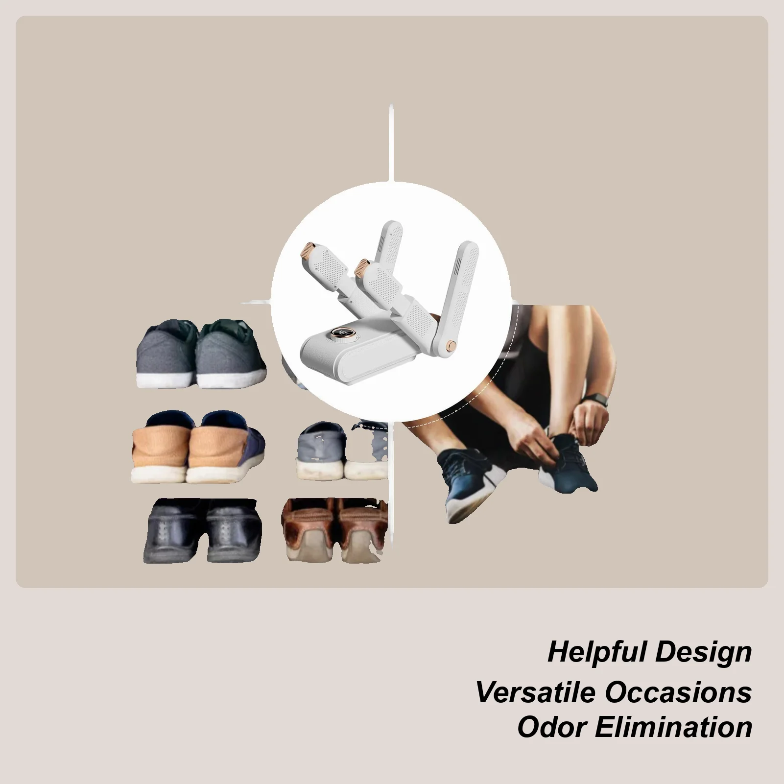 

Сушилка для обуви 3-уровневый таймер Обогреватель для ботинок Складная сушилка для ботинок и перчаток для дождливых сезонов Зимние месяцы Тренажерный зал Приключения на открытом воздухе Работа