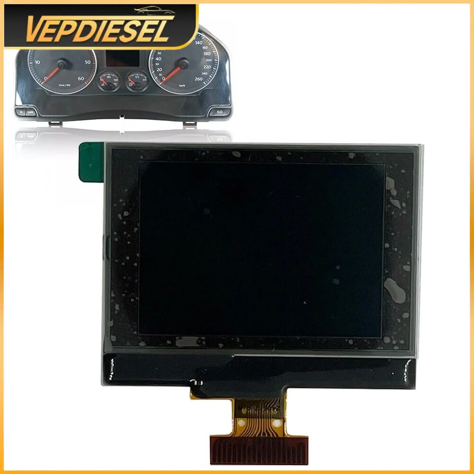 

1TD920862 92290206 Dashboard LCD Display Screen Compatible W/Golf V/Touran/Passat/Jetta Replace Gauge Sets Dash Panels Car Parts