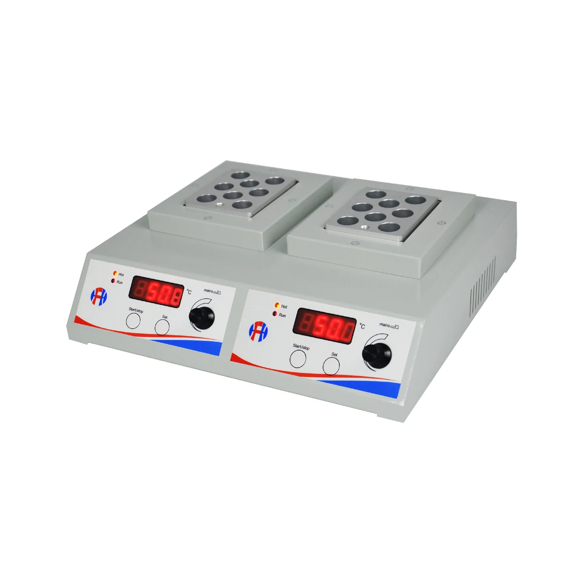 Manufacturer Laboratory HDB-102T Dry Bath Block Heater Hot Bath Metal Bath for Lab Two Insert Blocks Best price high quality