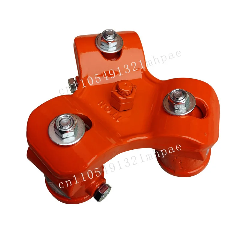 Lifting Tripod Cover for Rack Lifting Rescue Tripod with 360 Degree Rotating Lifting Ring Portable Removable Hand Chain