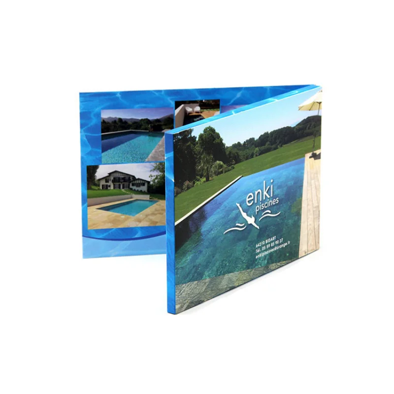 Customized 7 Inch video Book Digital LCD TFT Screen Brochure Catalog Business Card