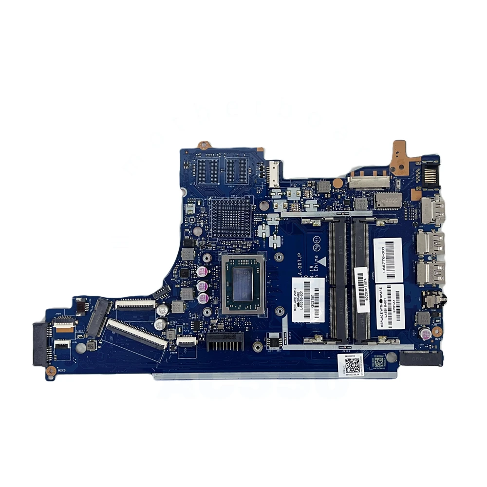 

Laptop Motherboard L46516-601 LA-G07JP For HP 15-DB R3 3200 CPU text OK