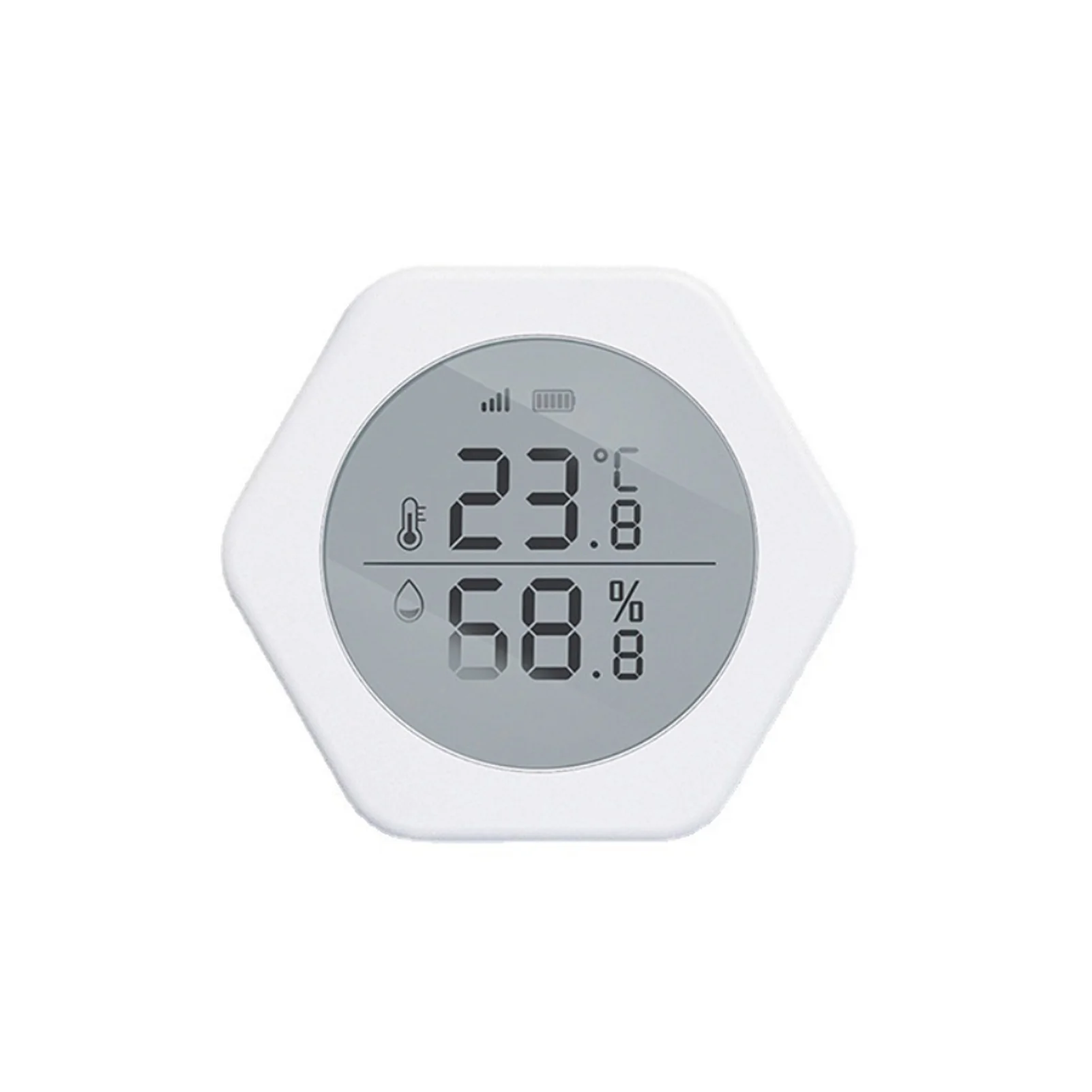 Wifi  Thermometer Detector Wireless Real-time Monitoring Lcd Screen Indoor Tuya Smart Smart Home Sensor High-precision Sensor