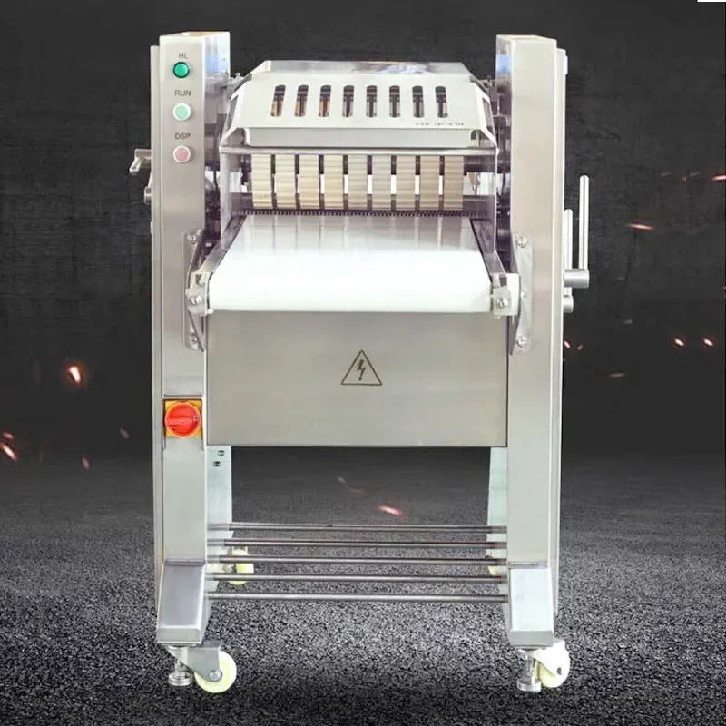 Adjustable Thickness Pig Meat Skinner Pork Skin Peeling Cutting Machine Price Peeling Pork Skin Machine