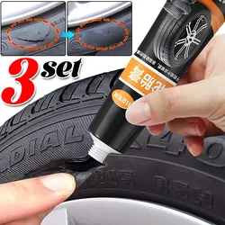 60ml Waterproof High Temperature Resistant Tyre Repair Liquid Black Strong Rubber Glues Adhesive Glue Automotive Repairs Tools
