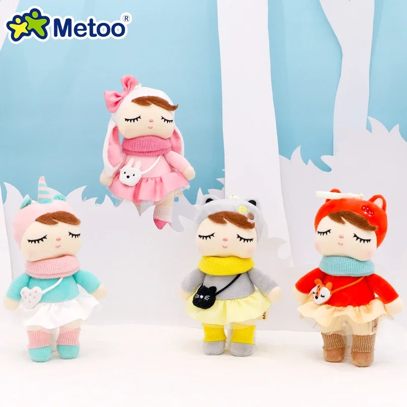 Metoo Custom Mascot Animals Fox Pendant Plushies Custom Plush Toys Keychain Soft Mini Plush Keychain Birthday Gift for Babies