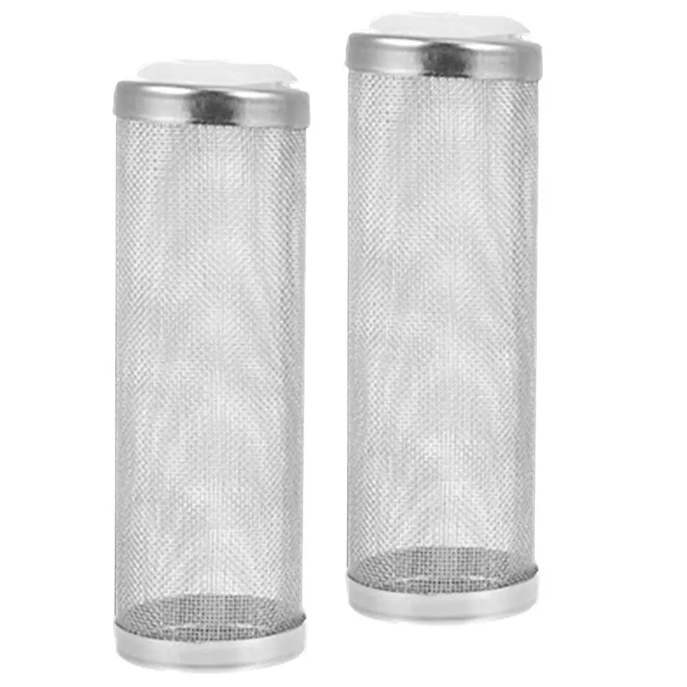 

2 Pcs Fish Tank Accessories Water Outlet Protective Cover Aquarium Filter Intake Guard Replaceable Mesh Basket