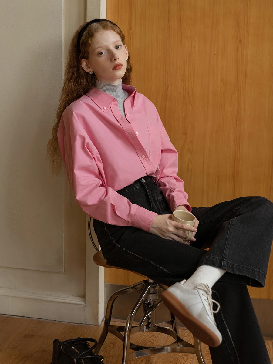 

LLANO Pure Cotton Embroidered irt Women's Outerwear Salt System Vintage Sle Breathable Sun Protection Long Sve irt