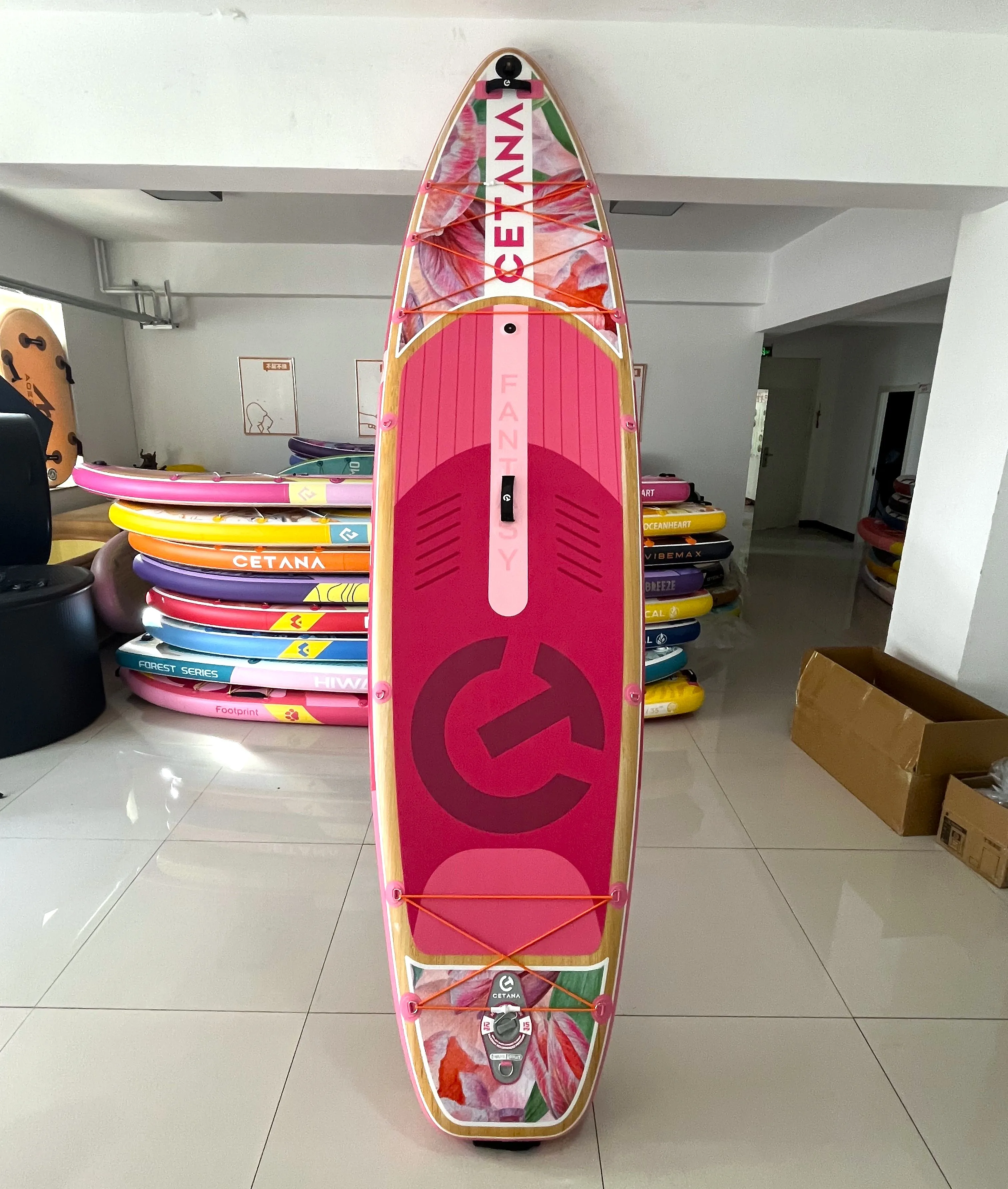Hot Sale I 11'6''*35''*6'' Stand Up Paddle  Double Layer  Fishing  Inflatable Paddle  Surfing