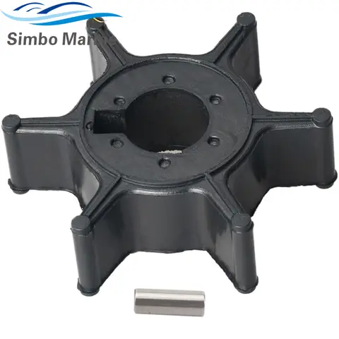 Yamaha 선외기 2 및 4 스트로크 용 워터 펌프 임펠러 및 키 4 5 6 HP 모델 6E0-44352-00 19211-ZV0-003 93604-18080-00 18-3073