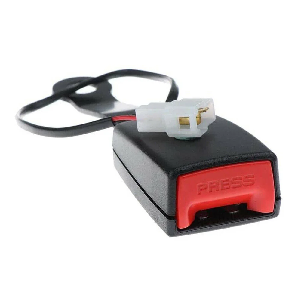 العالمي 173 مللي متر مقعد السيارة حزام قفل كامة سلامة حزام الأمان مشبك كليب المقبس موسع التوصيل غطاء حزام الأمان مقعد الحشو مشبك #3