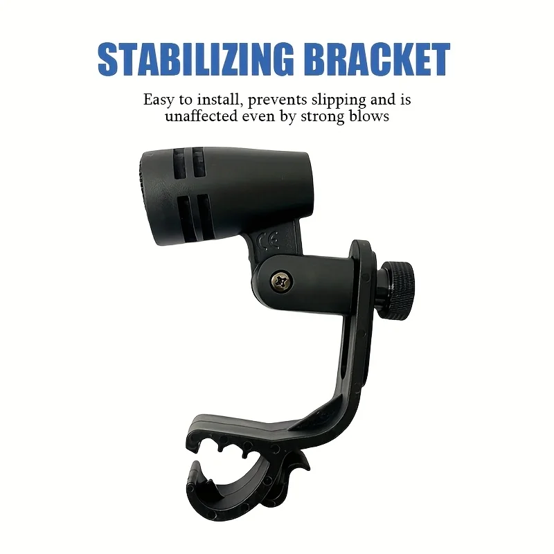 604 Tom Snare Evolution Series Cardioid Instrument Mic Wired Drum Microphone with Clip Arm Mount for Professional Recording