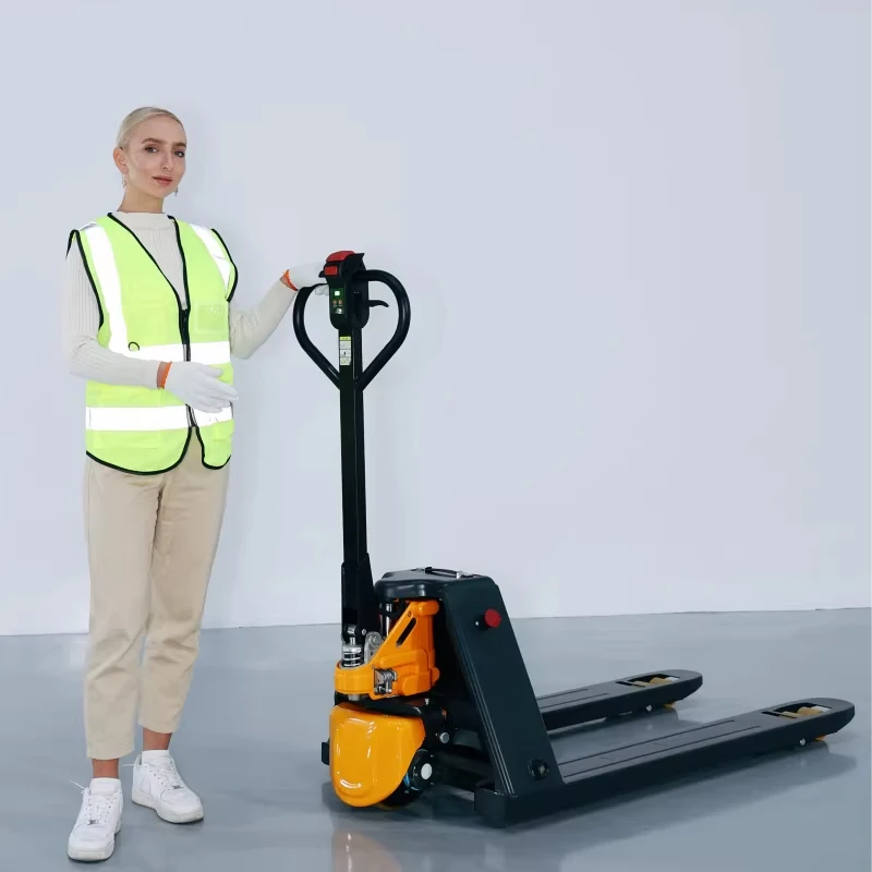 

1.5T/1.8T Electric Pallet Truck with Load Capacity, 15Ah High-Capacity Lithium-Ion Battery, Electric Drive/Lifting F(Customized)